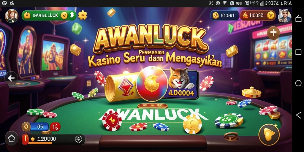 Gameplay menarik di AWANLUCK yang penuh warna.